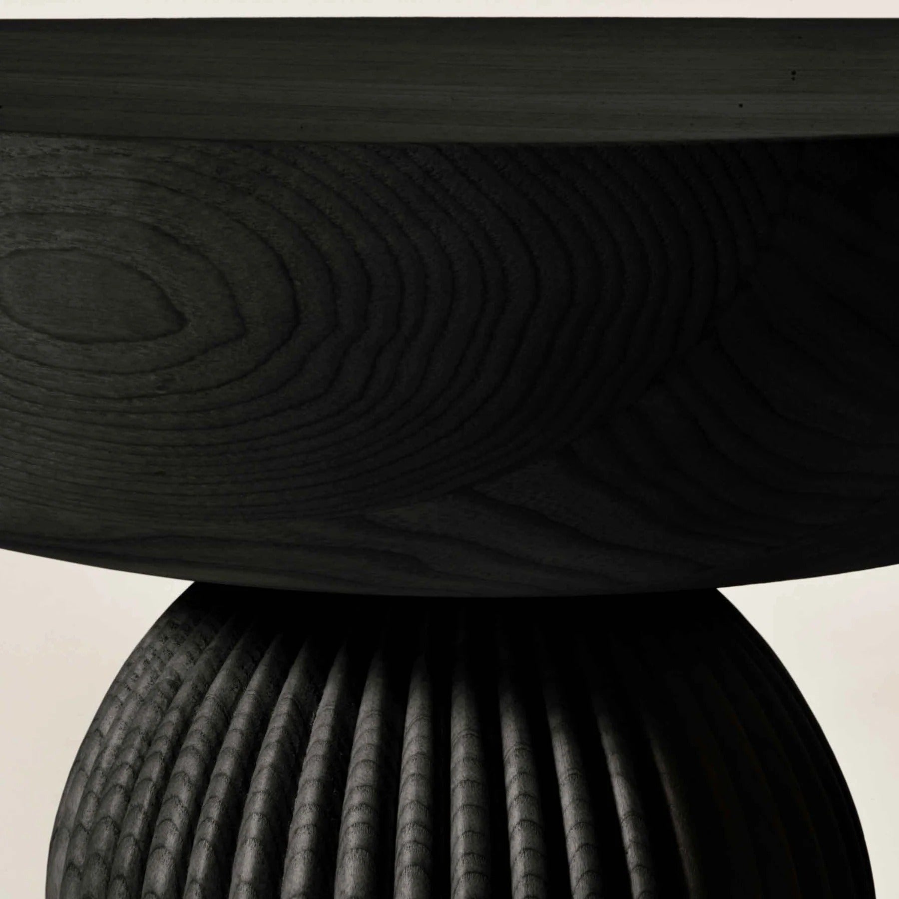 rustic modern coffee table with handcrafted detailing