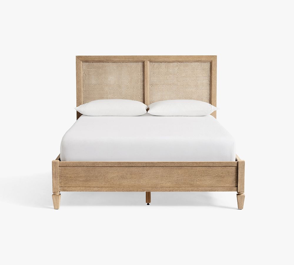 Felix Rattan Solid Wood Bed - The Leaf Crafts