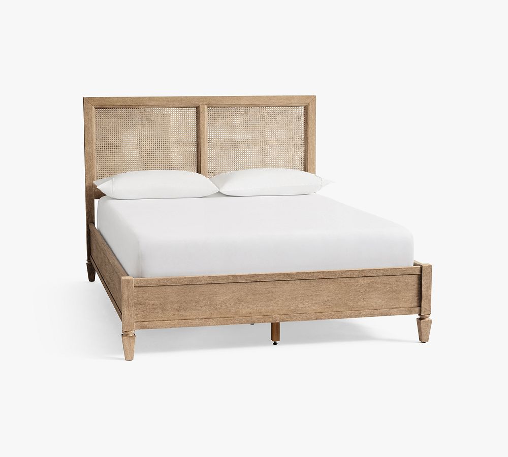 Felix Rattan Solid Wood Bed - The Leaf Crafts