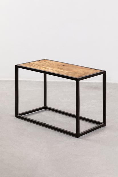 wooden coffee table nesting design