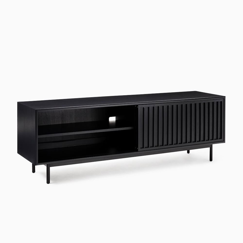 Karayal Solid Wood Tv Cabinet - The Leaf Crafts