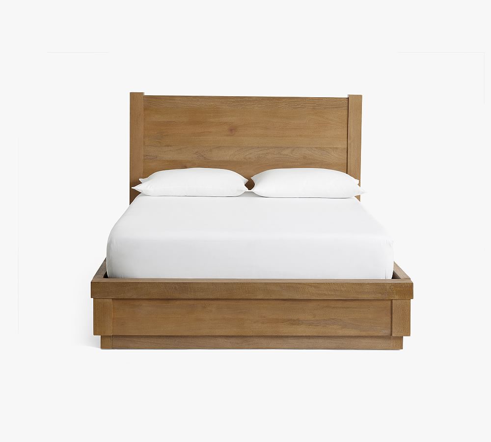 Luxury wooden bed for modern bedroom- The Leaf Crafts