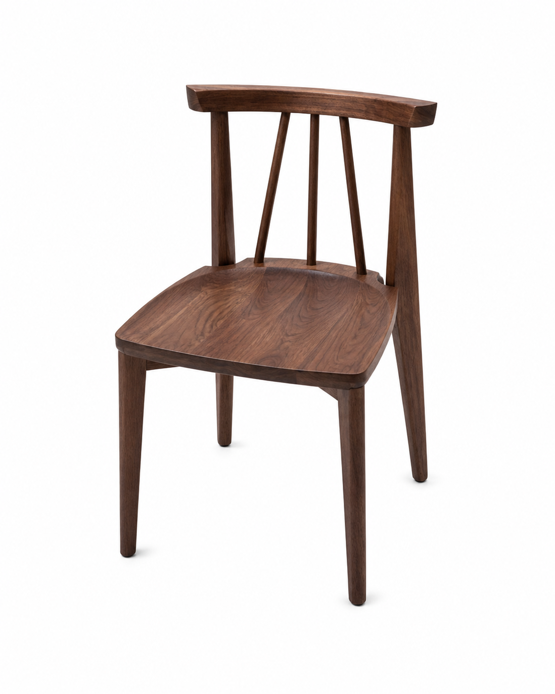 solid wood chair lifestyle dining setup