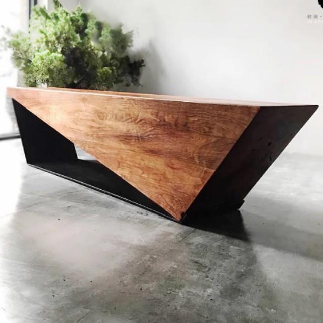 Buy Online titus solid wood display unit In India - The Leaf Crafts