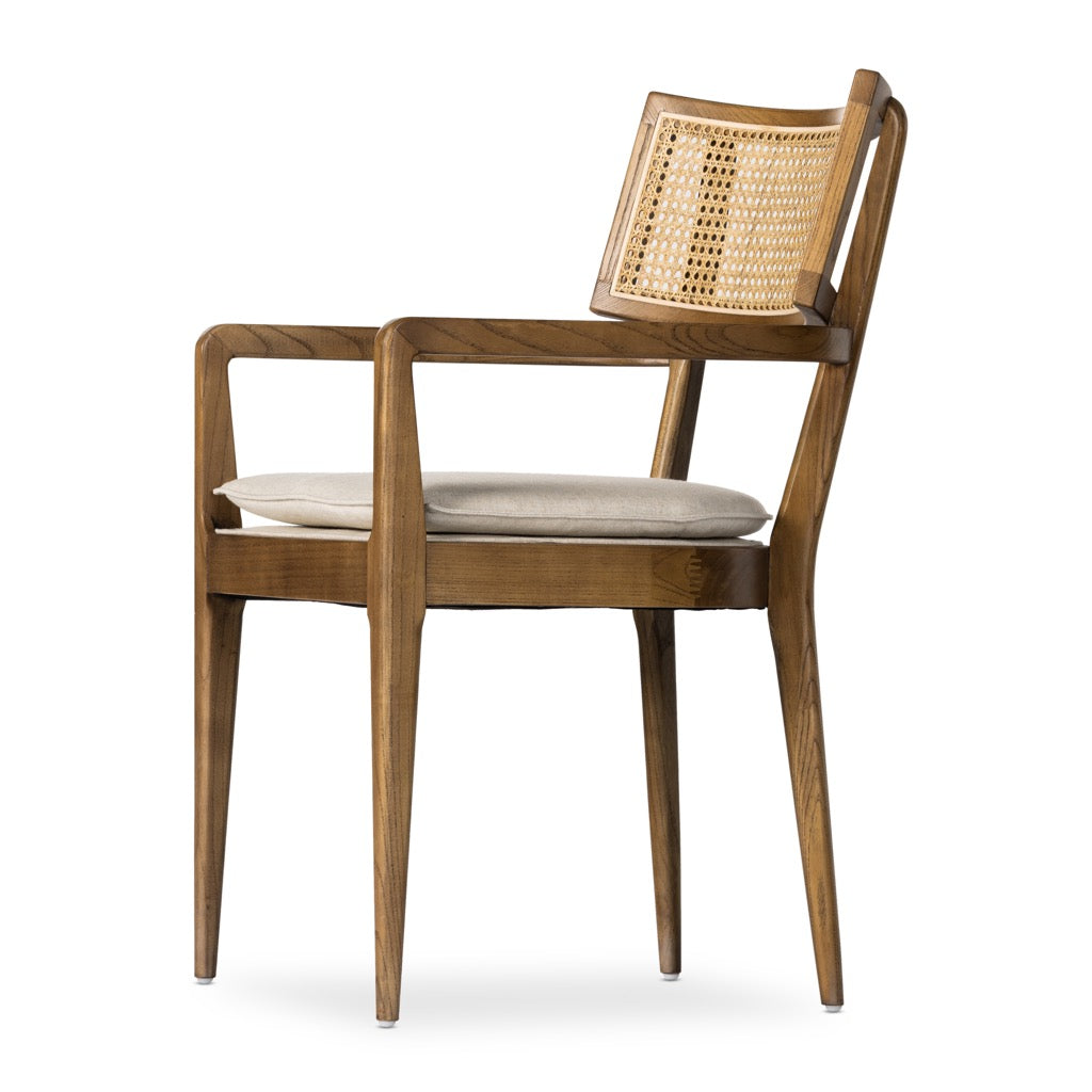 upholstered accent chair for cozy seating - The Leaf Crafts