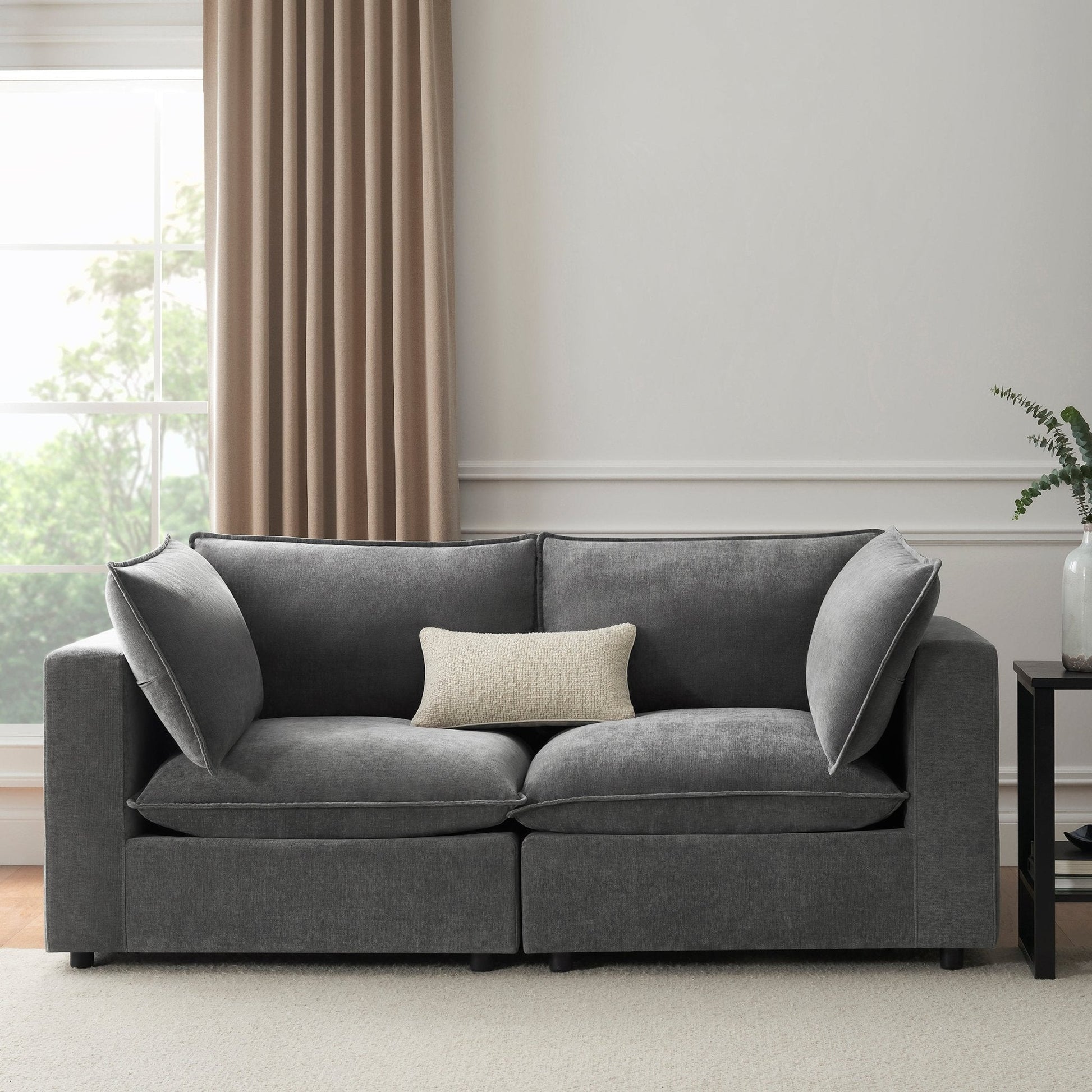 Buy Online Verona wooden sofa for modern living room interiors In India 