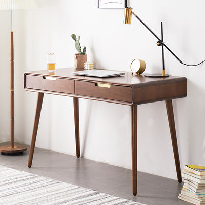 Buy Online Vulcan solid wood study table for home office In India - The Leaf Crafts