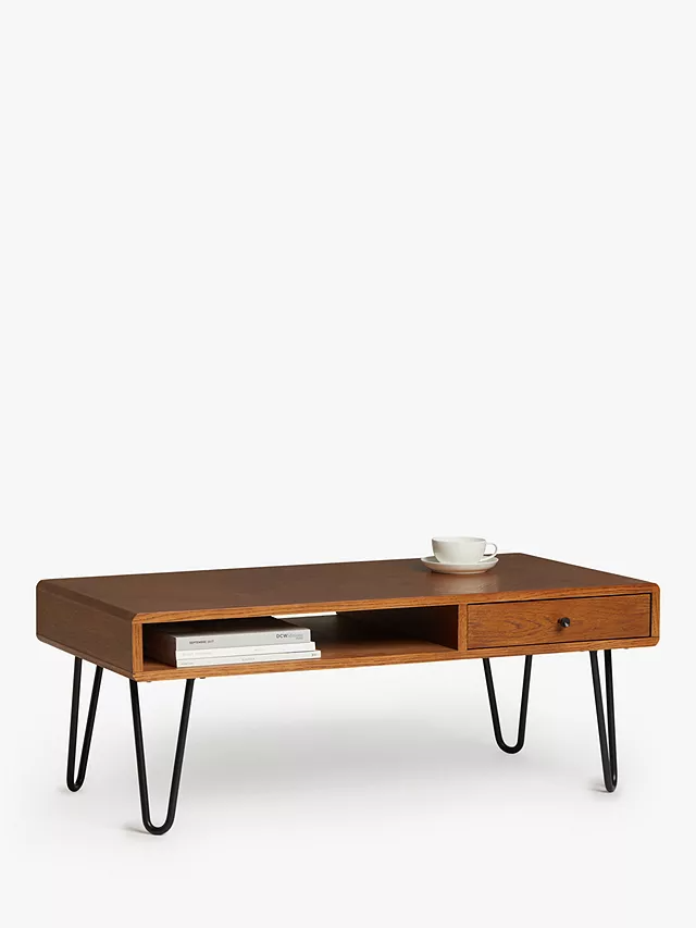 handcrafted solid wood coffee table- The Leaf Craftsble