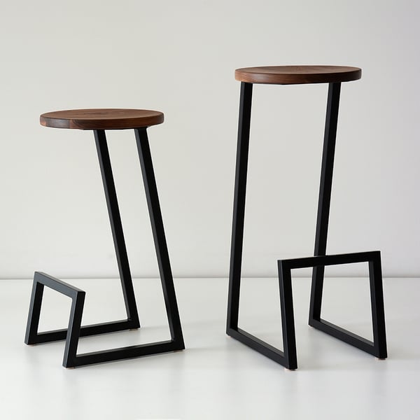 café-style dining chair Tiero Bar Stool - The Leaf Crafts