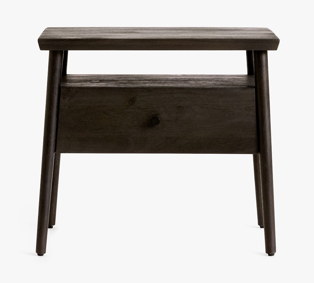 wooden nightstand for bedroom - The Leaf Crafts