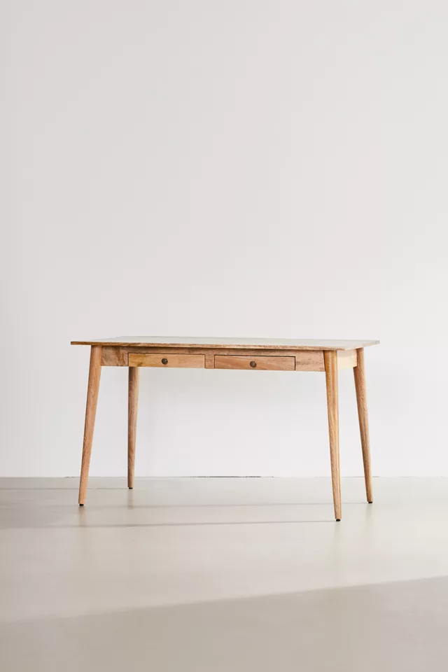 wooden writing desk for study room