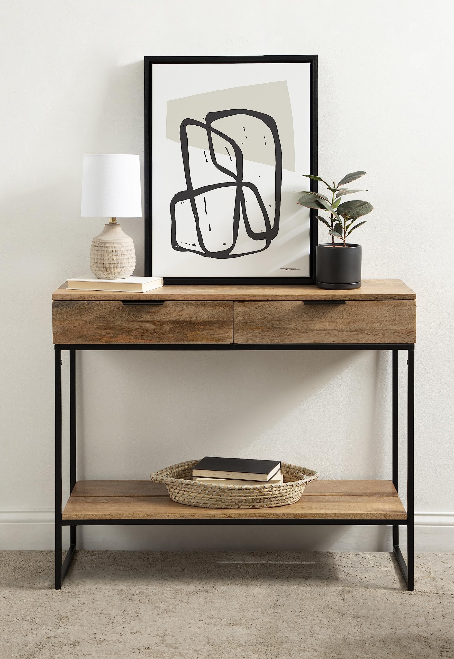 modern hallway console table design