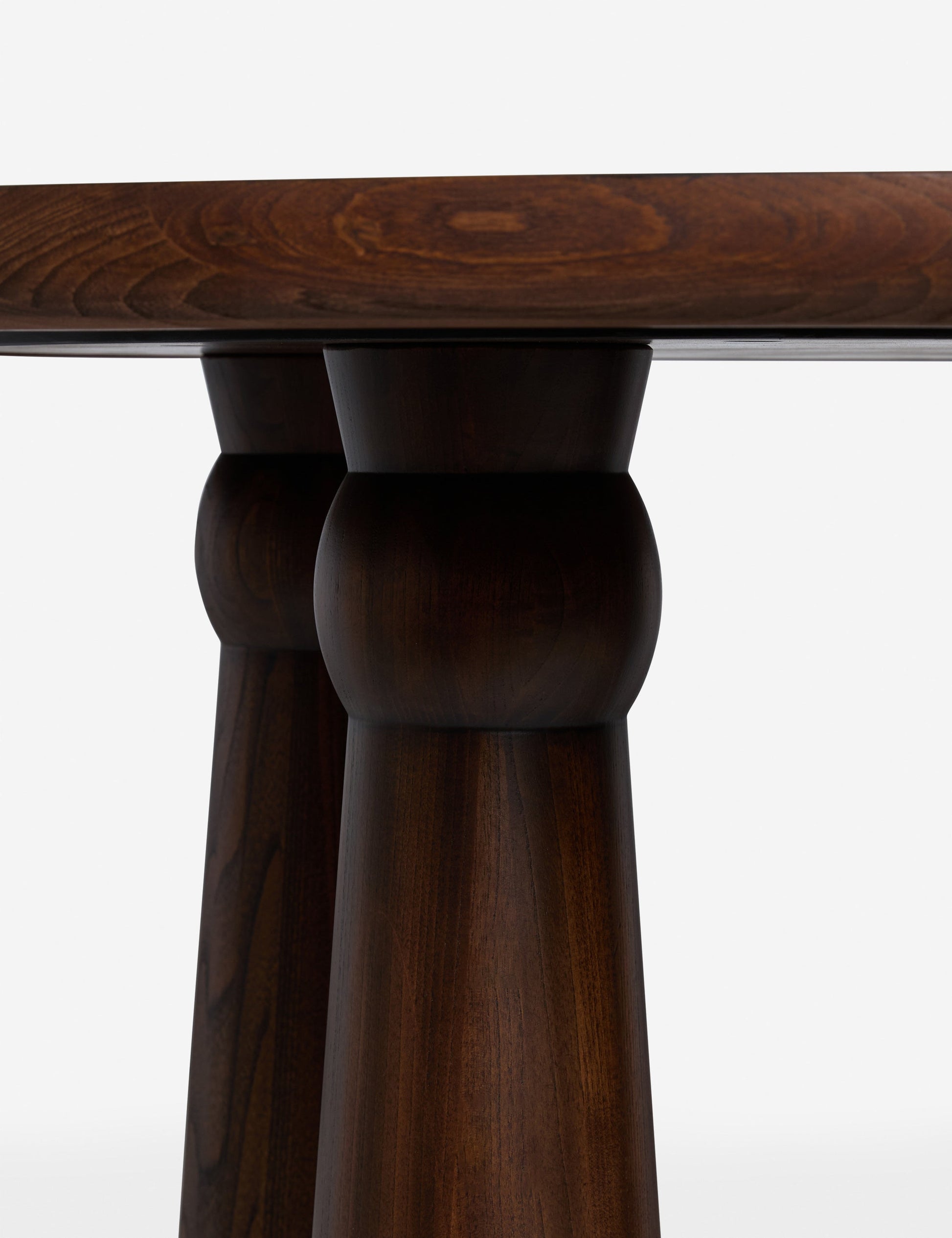 natural wood dining table for warm dining interiors