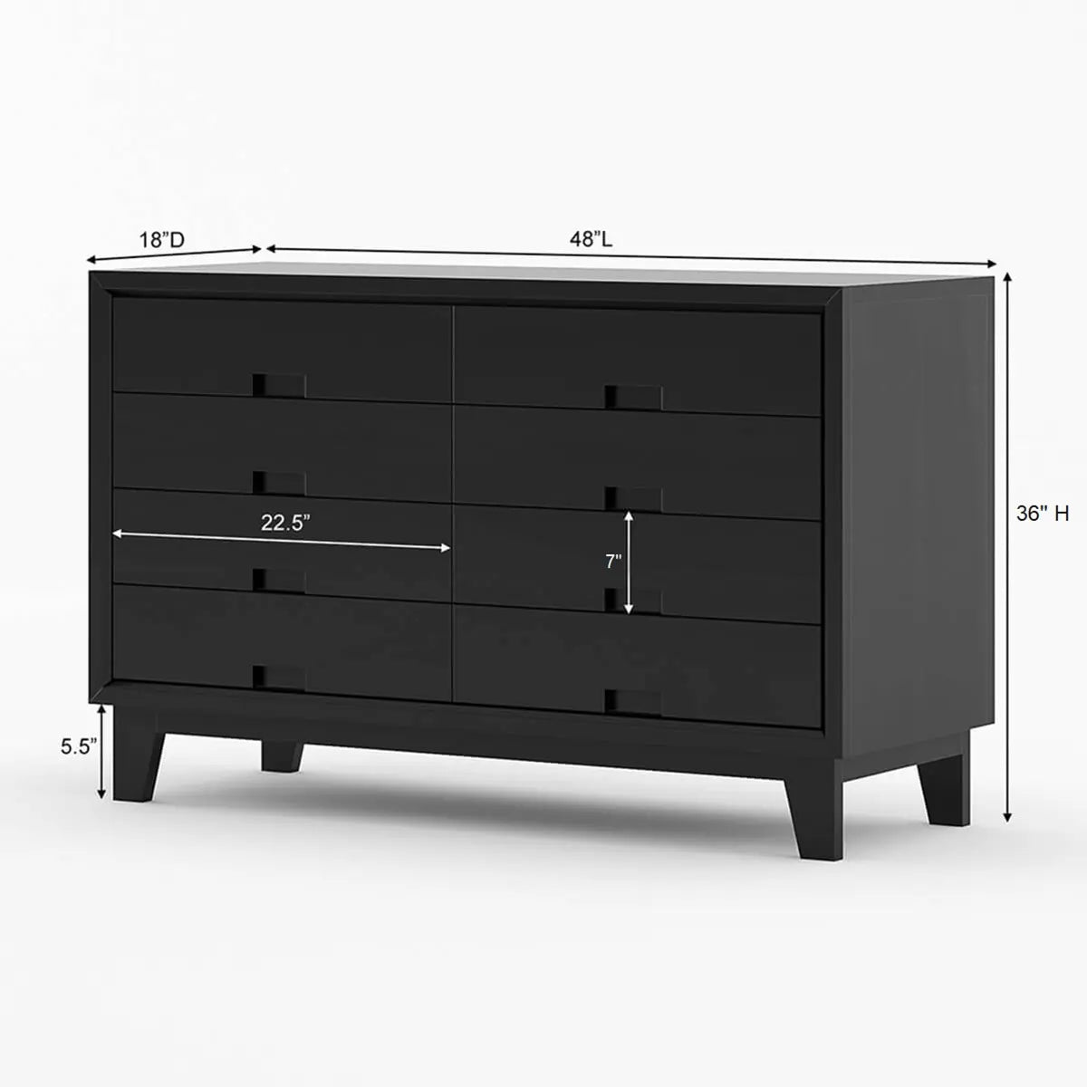 Premium solid wood chest of drawers for bedroom storage. Durable wooden dresser furniture for modern homes.